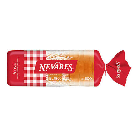 PAN DE MESA BLANCO NEVARES 500gr